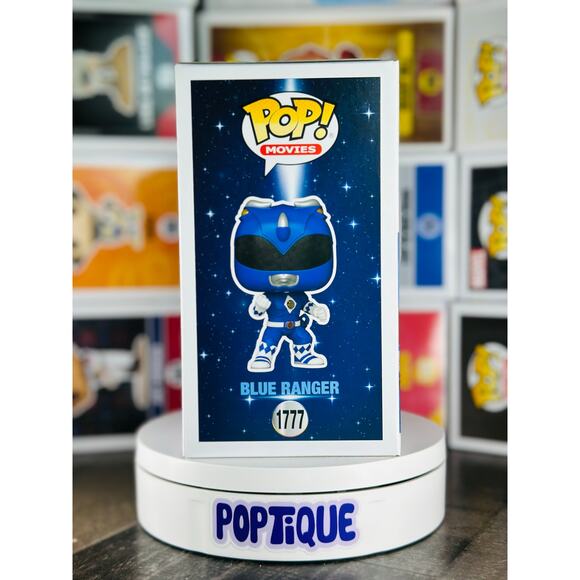 Mighty Morphin Power Rangers: The Movie Blue Ranger Funko Pop! #1777 - Picture 4 of 6